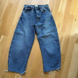 Frame Denim Light Blue Jeans with Contrast Stitching